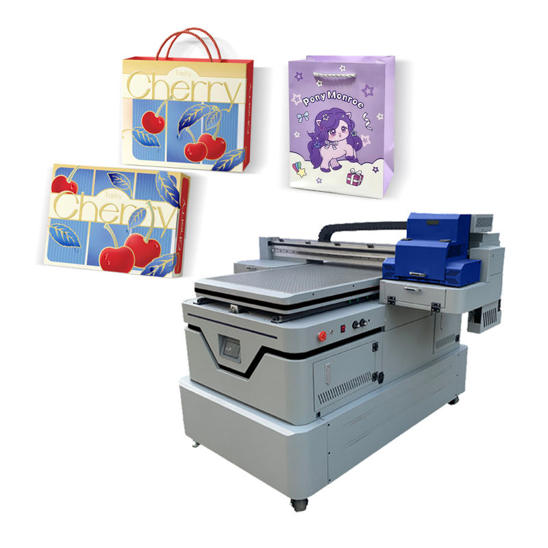 6090 UV-flatbedprinter: compatibiliteit met meerdere koppen maakt personalisatie van hoogwaardige geschenkdozen mogelijk.