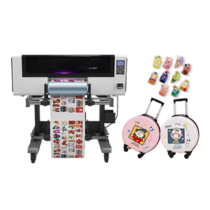スーツケースやカップ用のA3サイズUV DTF ABフィルムDIYステッカープリンター