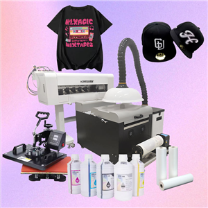 เครื่องพิมพ์ ดีทีเอฟเอฟ แบบขึ้นรูปผงหมึกใช้สำหรับการพิมพ์ออฟเซ็ตฟิล์ม สัตว์เลี้ยง แบบกำหนดเองสำหรับเสื้อผ้าและหมวก