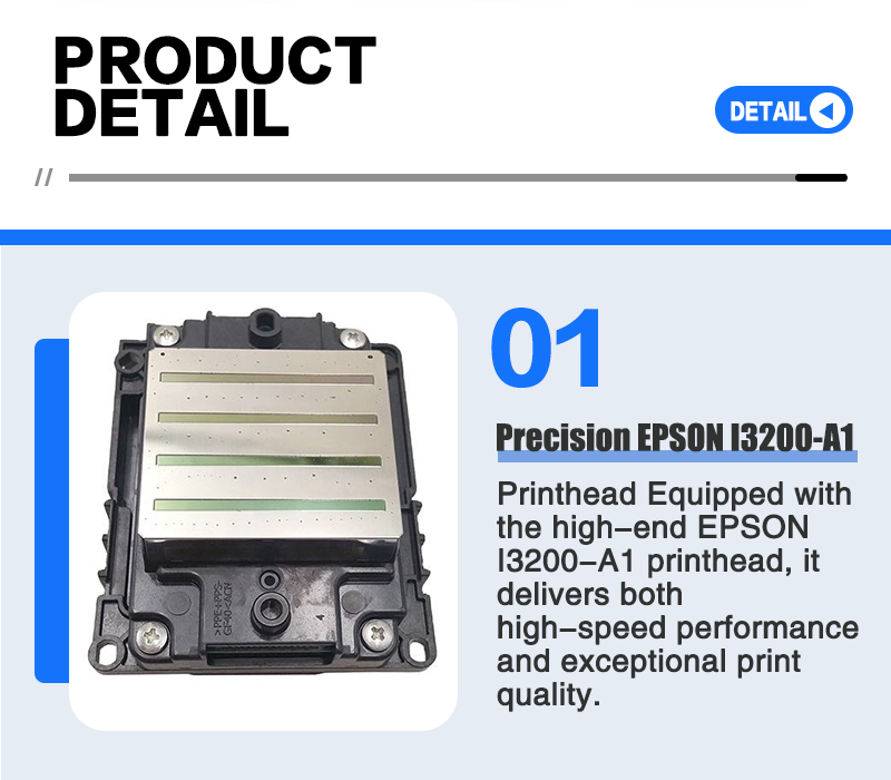 XBH 60cm DTF printer with powder vibration oven for apparel and footwear printing.