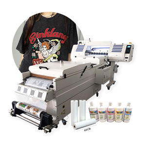 La impresora de inyección de tinta totalmente automática DTF I3200 de 24 pulgadas es adecuada para imprimir camisetas de 60 cm.