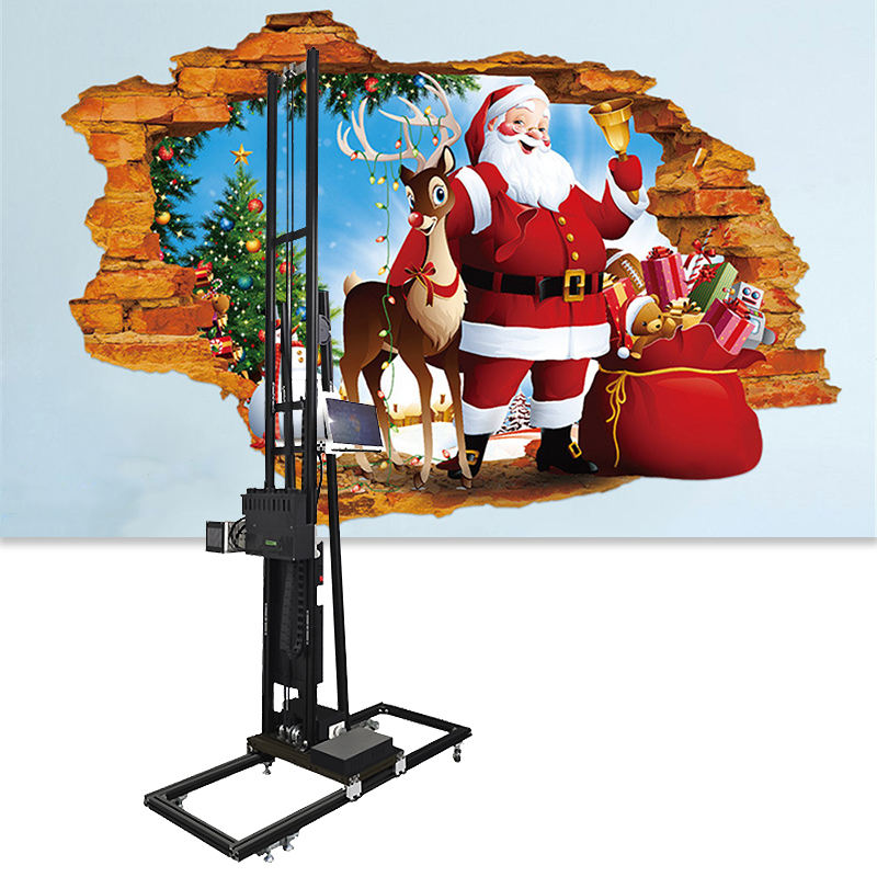 طابعة جدارية صغيرة خفيفة الوزن بتقنية الطباعة ثلاثية الأبعاد بالحبر -