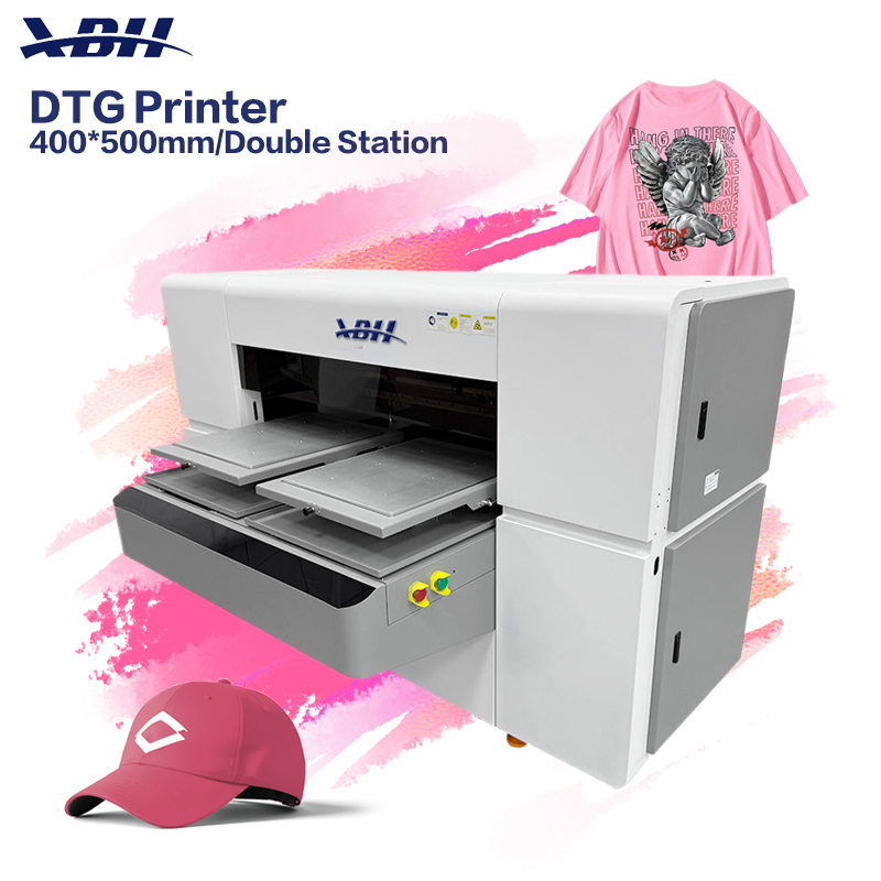 De I3200 printkop dual-station hogesnelheids-DTG-printer opent een nieuwe manier van textielprinten.