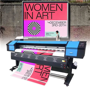 Equipped with the XP600 1.8-meter eco-friendly solvent printer, suitable for indoor billboard and poster printing.