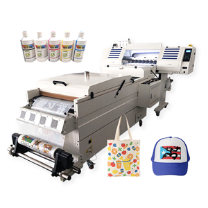 60cm inkjet printers and oven-type printing presses are used for printing clothing and footwear.