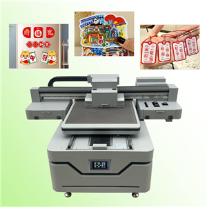 The A1 6090 size UV ​​flatbed printer, equipped with TX000, I1600, and I3200 printheads, is suitable for printing small batches of printed materials.