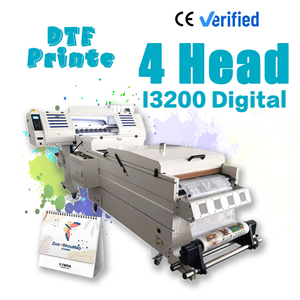 DTF 60cm Printer with 4 Printheads: DTF I3200 24-inch Inkjet Printer, suitable for T-shirt transfer.
