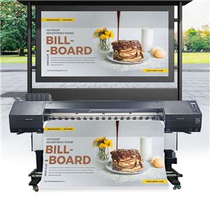 1.8-meter UV plotter with XP600 I3200 printhead, large format roll-to-roll LED UV printer, digital wide-format printer.