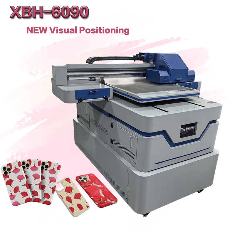 The A1 6090 UV Flatbed Inkjet Printer is suitable for printing on metal badges, bags, and mobile phone cases.