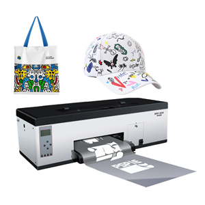 Desktop compact inkjet printer, A3 30CM DTF printer for clothing and bags.