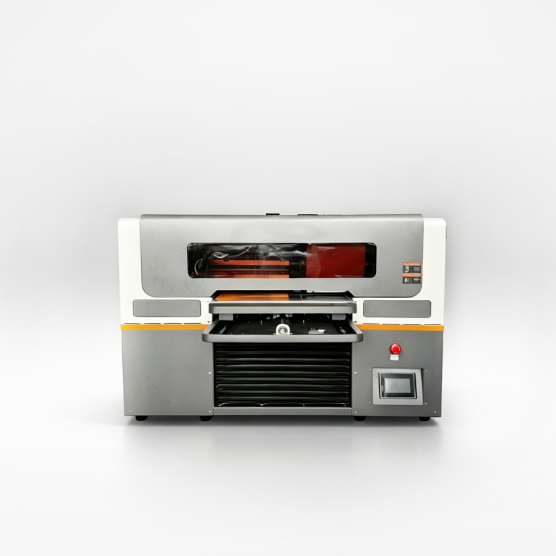 Visual Design 5065: 3-Printhead Flatbed UV Printer (A1/A2 Format) — Suitable for printing on acrylic, wood, tiles, bottles, and mobile phone cases.