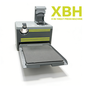 Multifunctional 3-in-1 Heat Transfer Machine: Specialized for Printing T-shirts, Mugs, and Hats—Supports DTF and Sublimation Processes
