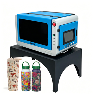 The XBH BT 360 Desktop UV Cylinder Printer is suitable for printing on mugs, beverage cans, water cups, as well as conical and spiral-shaped objects.