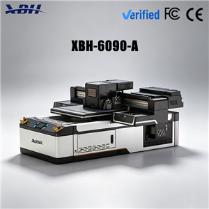 6090 Desktop UV Flatbed Printer Hybrid Roll to Roll for Soft Film Acrylic Wood Metal Glass Ceramic