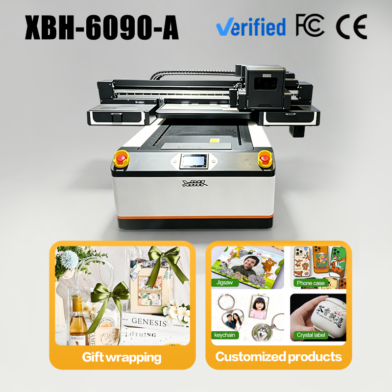 6090 Desktop UV Flatbed Hybrid Roll-to-Roll Printer: Multi-functional, Empowering SMEs to Upgrade Their Digital Printing Processes