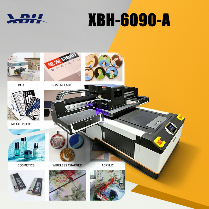 6090 Desktop UV Flatbed Hybrid Roll-to-Roll Printer: Multi-functional, Empowering SMEs to Upgrade Their Digital Printing Processes
