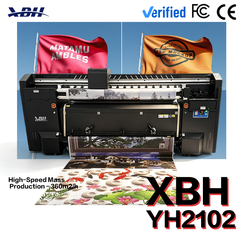 XBH-YH2102 Sublimation Flag Printer: High-Speed, High-Resolution Printing for Banners, Flags & Textiles