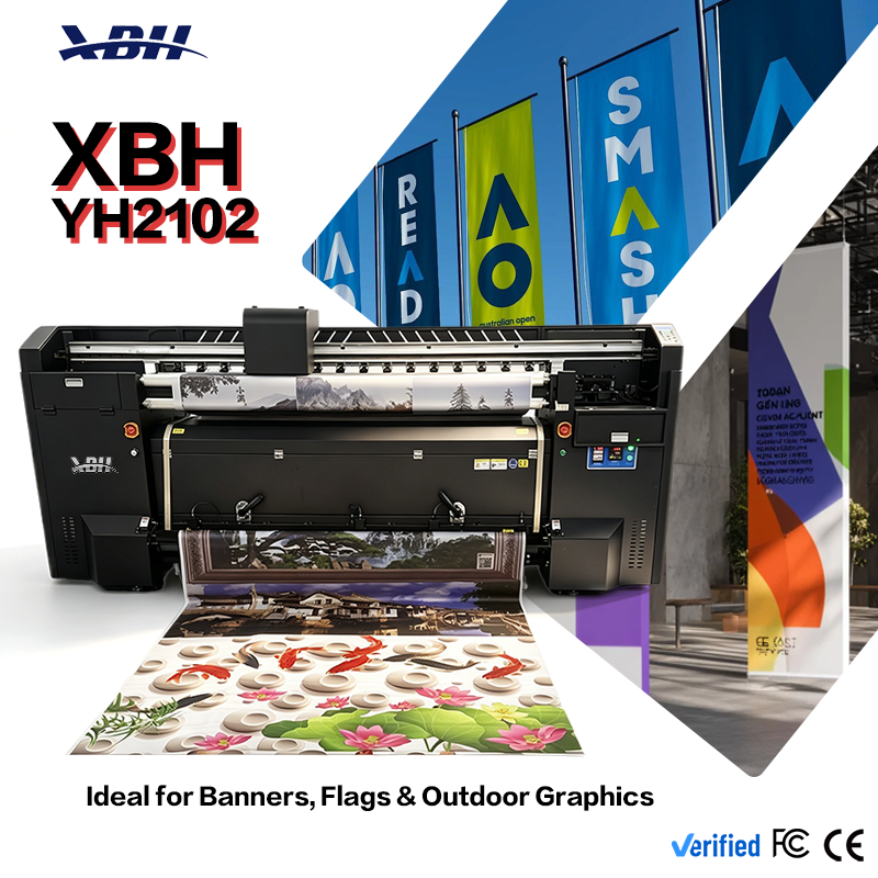 XBH-YH2102 Sublimation Flag Printer: High-Speed, High-Resolution Printing for Banners, Flags & Textiles