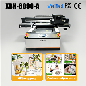 XBH-6090-A Desktop UV Flatbed Printer: Multi-Functional Hybrid Printing for Custom & Promotional Products