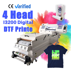 BH 60cm 4-Head I3200 DTF Printer: High-Speed Industrial DTF Printing Machine for Mass Custom Apparel Production