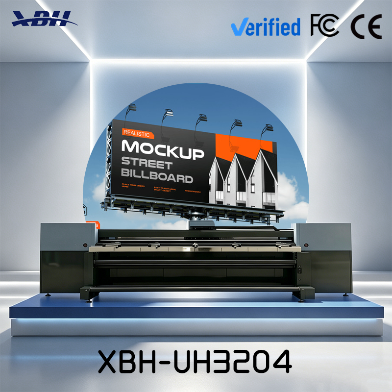 XBH-UH3204 3.2m UV Hybrid Printer: Industrial Wide Format Printer for Rigid & Flexible Media