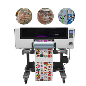 300mm UV DTF Printer: Compact Roll-to-Roll Sticker Printing Machine for Small Custom Batch Production