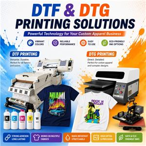 DTF vs DTG Printing: Which Is Better for Custom Apparel?