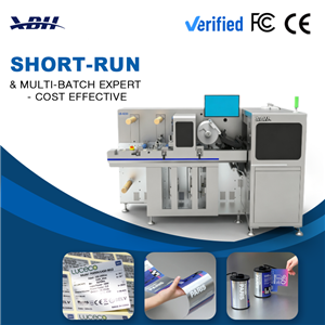 5-in-1 Digital Label Machine - Space Saving Print Cut Laminate Rewind System