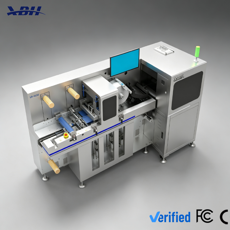 Digital Print-and-Cut Integrated Intelligent UV Label Machine | 350mm Roll To Roll Sticker Printer with Die Cutting Function