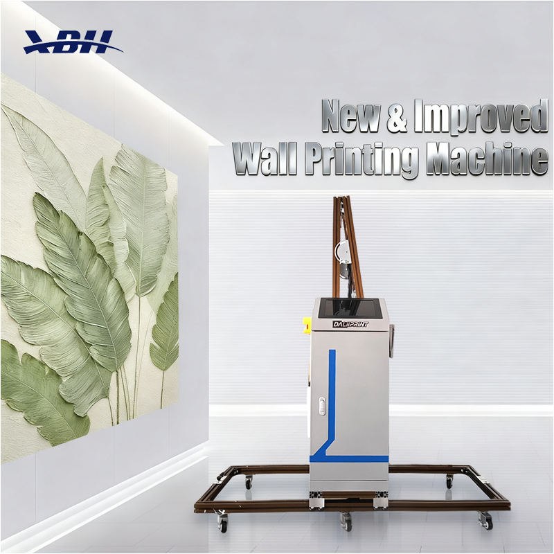 3D Vertical Wall UV Inkjet Printer - High Resolution Mural Wall Printing Machine