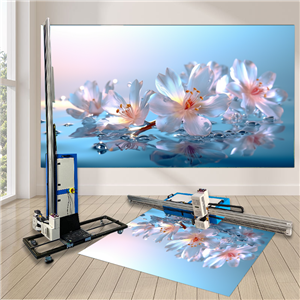 2 in 1 UV Wall & Floor Inkjet Printer - Vertical 3D Wall Printing Machine