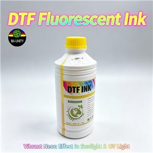 Anti-Clog DTF Fluorescent Ink - Smooth Flow Nozzle-Friendly Textile Ink