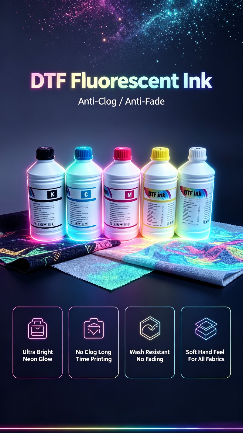 DTF pigment ink for I3200 DTF pigment ink for I3200