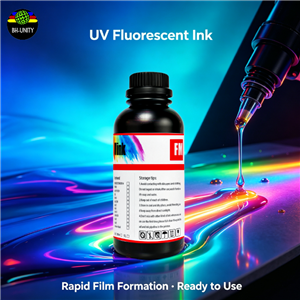 Universal UV Fluorescent Ink - Works on Plastic Metal Glass Wood & Acrylic