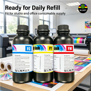 Heavy Duty UV Fluorescent Ink - Scratch Resistant Long Lasting Glow Ink