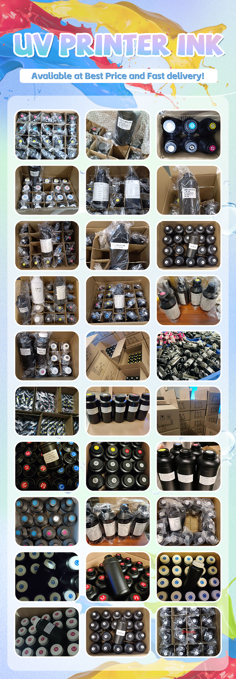 Multi-Material Fluorescent Ink Multi-Material Fluorescent Ink
