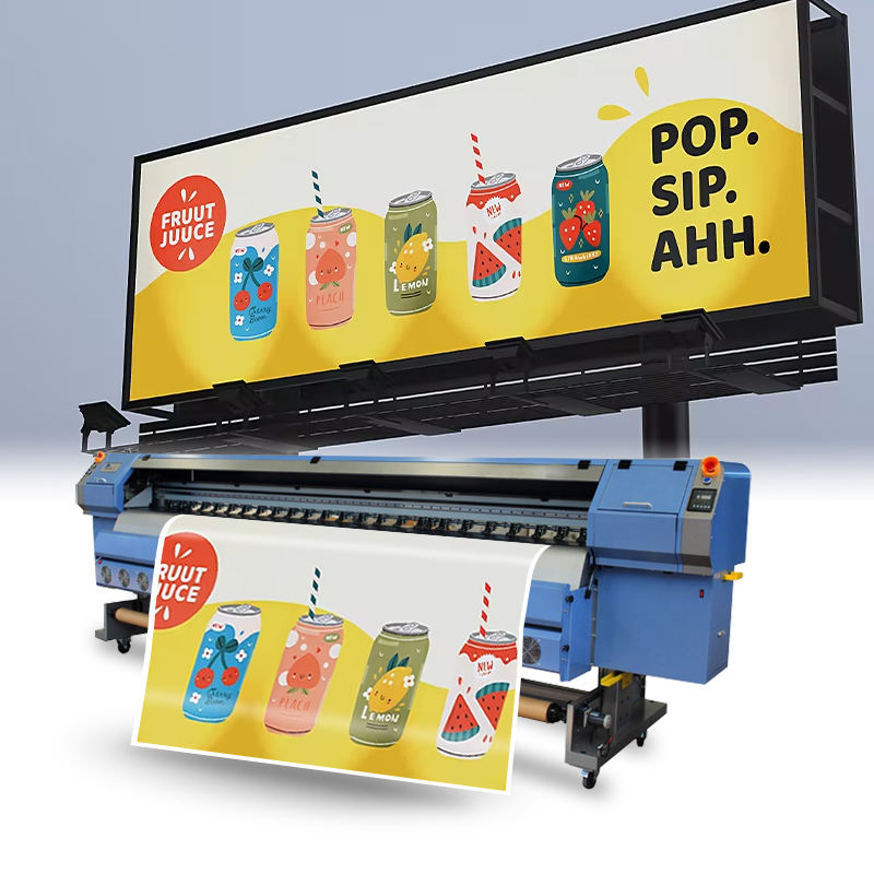 High Productivity Large Wide Format BH-3208 Solvent Printer Konica minolta 512i 30pl Printhead Printing Machine for Flex Banner