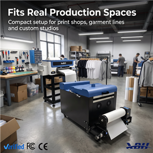 Cost-Effective DTF System - Low Consumable Expense & Strong Profit Margins