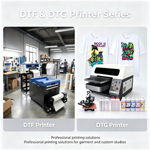 DTF Printer vs DTG Printer: Complete Comparison For Garment Printing Business