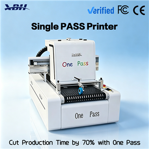 XBH Eco-Friendly Water-Based Ink Single Pass Printer for Corrugated Box Packaging