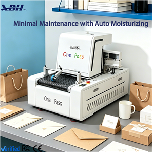 Single Pass Printer with 360° Cylinder Rotary Add-On for Cups & Bottles