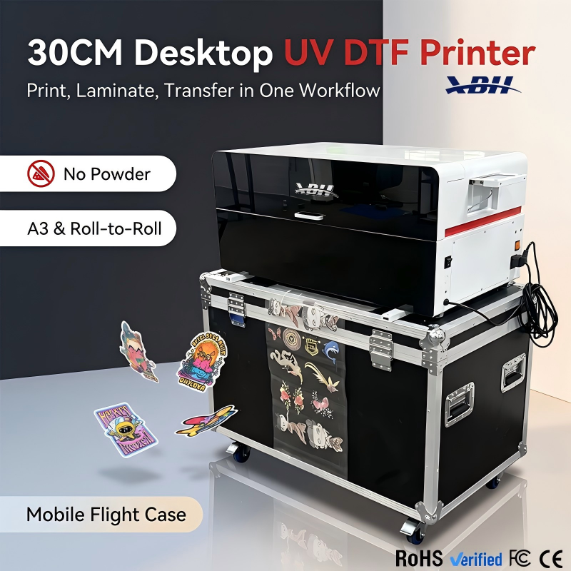 UV DTF Printer with Epson 3200HD / DX7 Printhead - High Precision Crystal Clear
