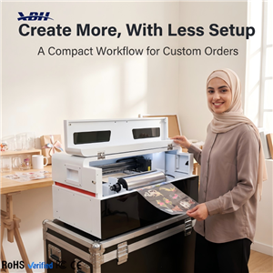High Precision UV DTF Printer - Servo Motor & Linear Rail Stable Printing