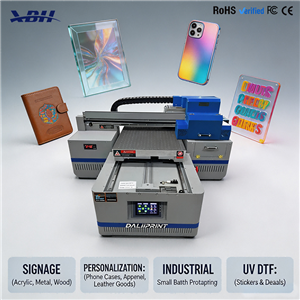 XBH-4060 UV Flatbed Printer - Compact 40x60cm Desktop UV Printing Solution