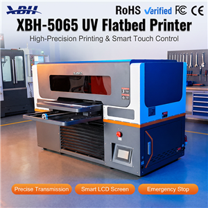 XBH-5065 UV Flatbed Printer - Heavy-Duty Metal Chassis Industrial Reliability