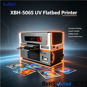 XBH-5065 UV Flatbed Printer - Safety Shield Emergency Stop & Safe Maintenance Door