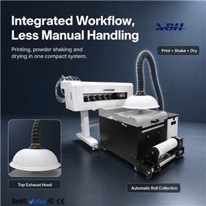 XBH-304 30cm DTF Printer - 300mm Wide Format 1440dpi Small Batch Customization