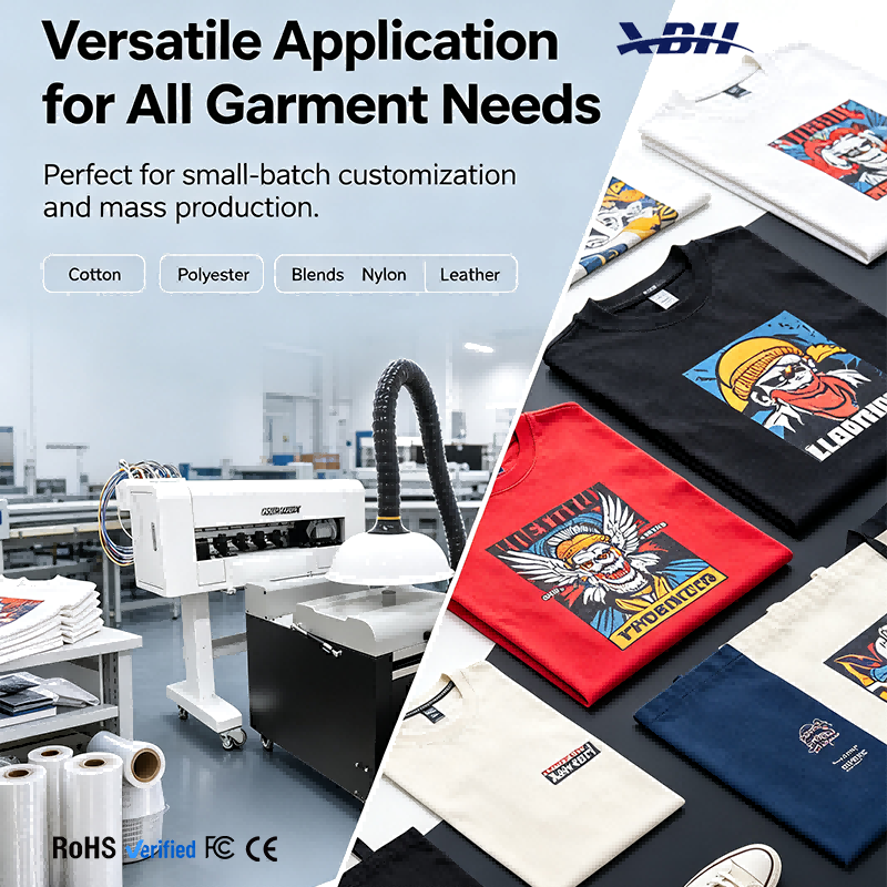 XBH-304 30cm DTF Printer - All-in-One Printing Powder Shaking & Drying