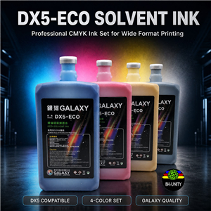 GALAXY DX5-ECO Solvent Ink - Wide Color Gamut Vivid Bright Saturated Professional Output