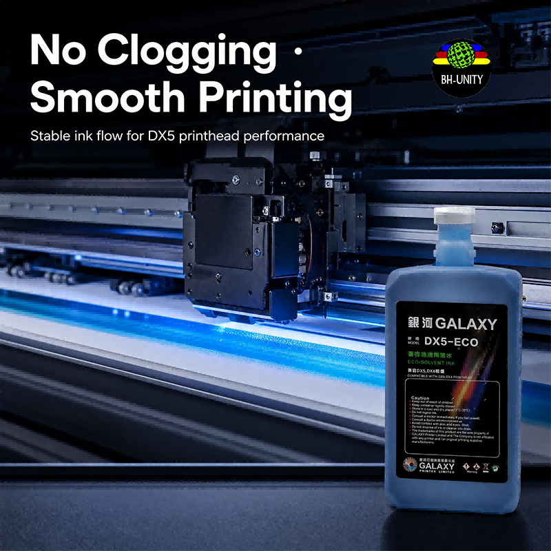 GALAXY DX5-ECO Solvent Ink - Wide Color Gamut Vivid Bright Saturated Professional Output
